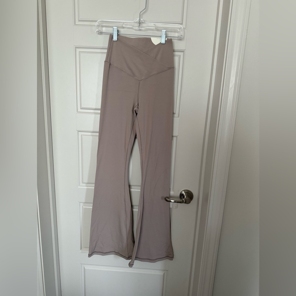 Aerie Cross Waist Flair Leggings